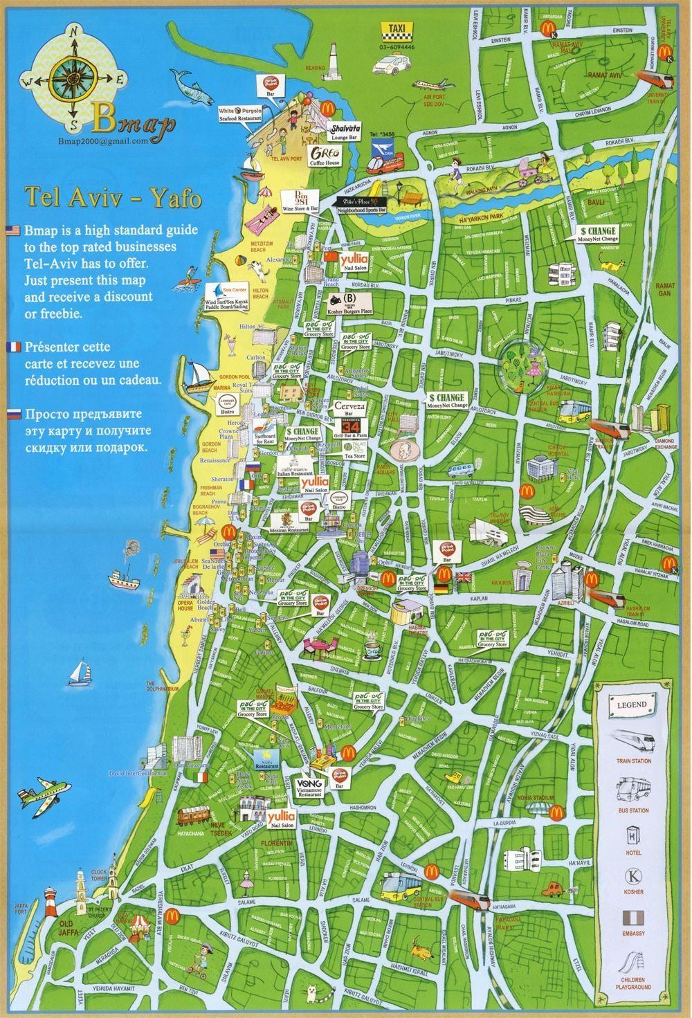 Tel Aviv yakınında göster