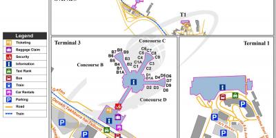 Ben gurion Uluslararası Havaalanı Haritayı göster