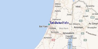 Tel Aviv Yafa haritası 
